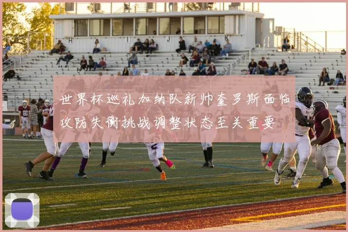 世界杯巡礼加纳队新帅奎罗斯面临攻防失衡挑战调整状态至关重要